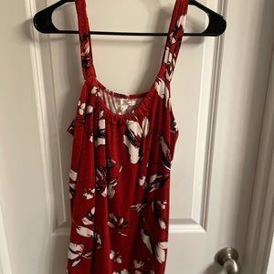 Maurices floral tank
